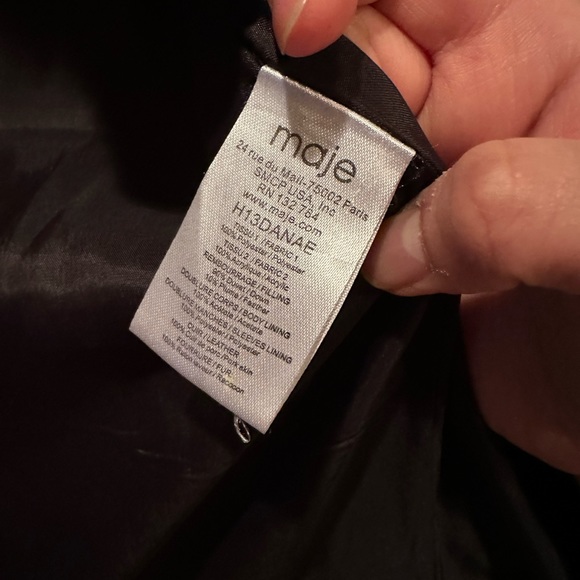 EUC maje down jacket womens - Picture 5 of 6